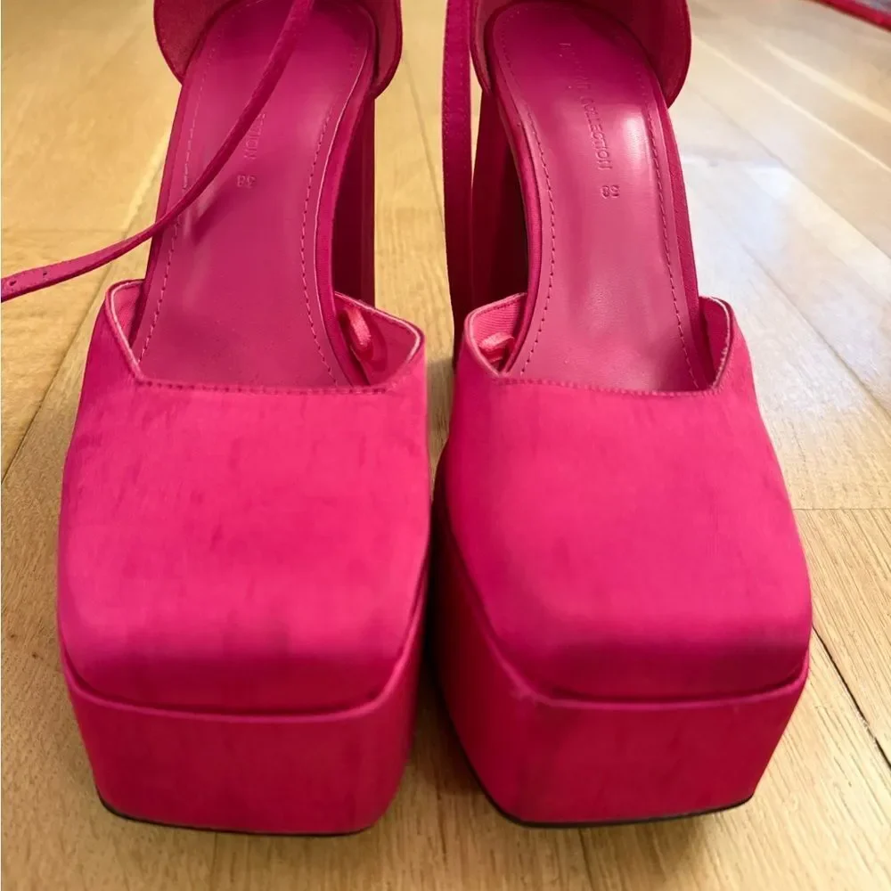 Women's Pink Platform Heels
